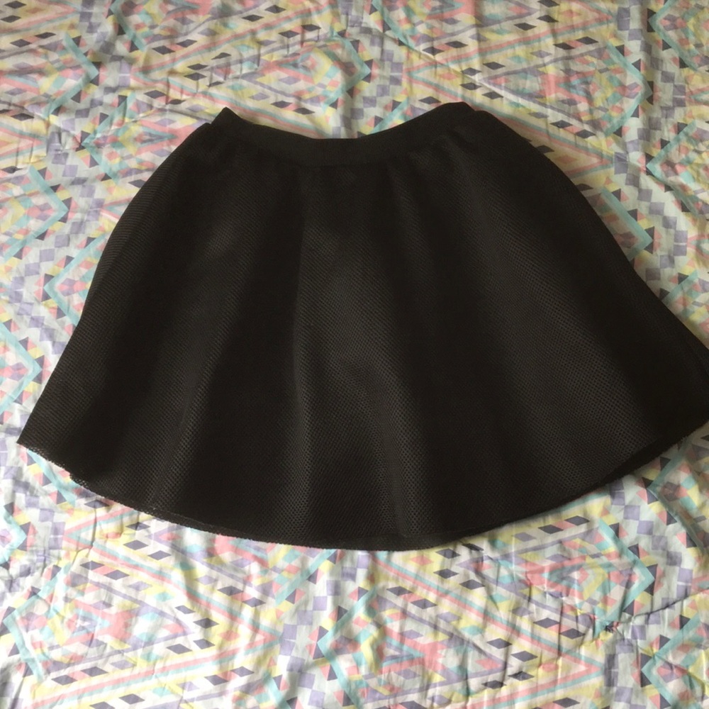 Black skirt